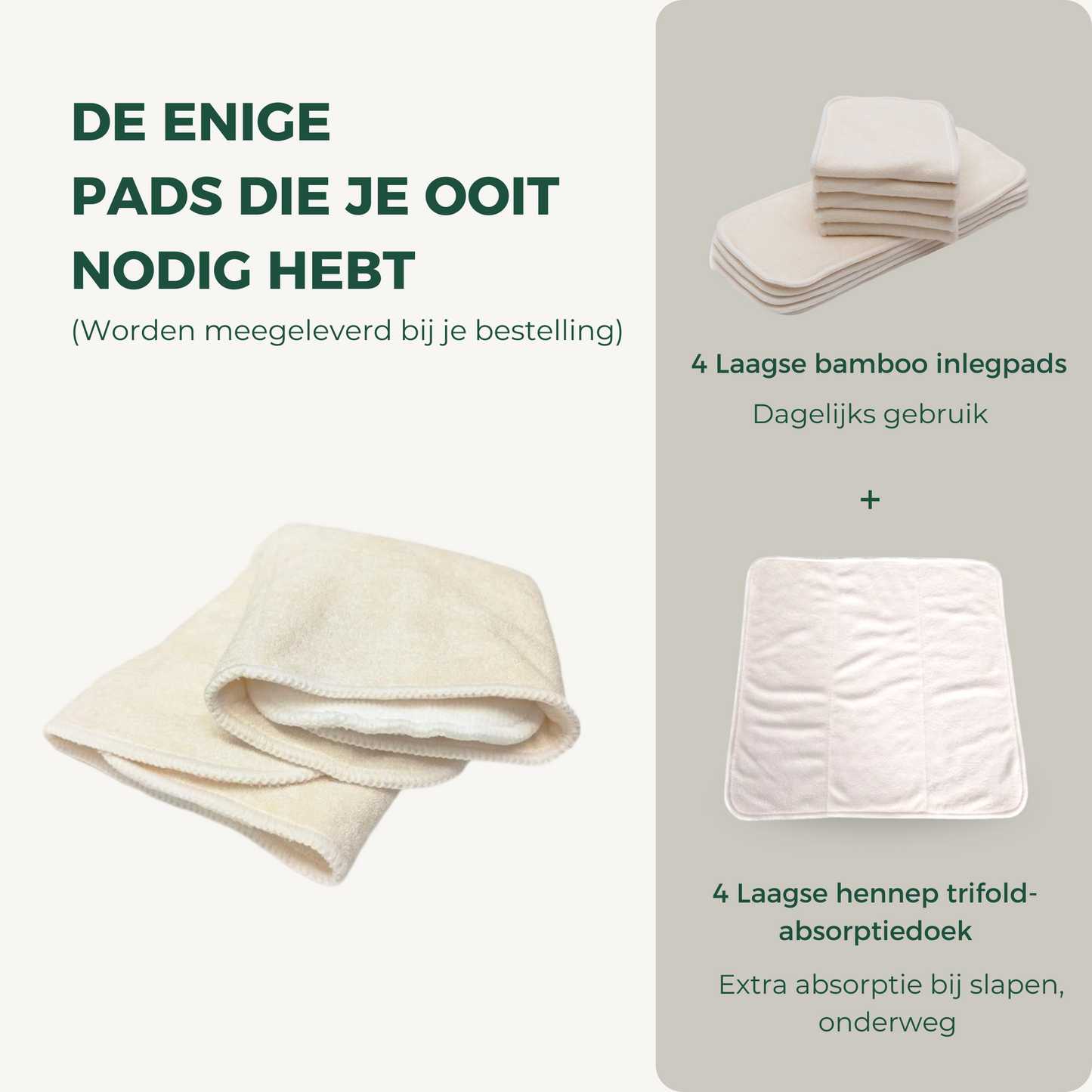 Wasbare luier (pastel blauw) - Moon & stars